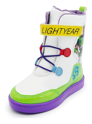 Tenis Bota Tendencia Disney Buzz Lightyear Textil Reforzada