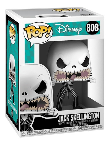 Funko Pop! Jack Skellington Scary Face #808