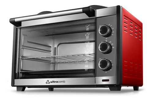 Horno Eléctrico Con Anafe Ultracomb Uc-45acn 45 Litros 1600w