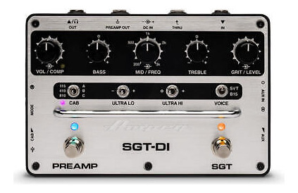 Ampeg Sgt-di Bass Preamp And Di Pedal Eea