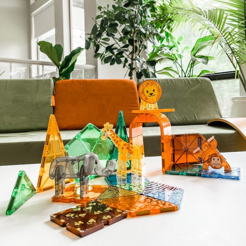 Magna-tiles® Safari Animals 25-piece Set Cantidad De Piezas 25