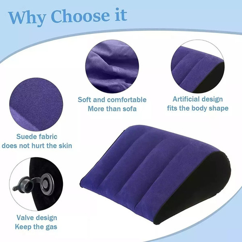 Nuevo Almohada De Apoyo Inflable Para Pareja, Posición