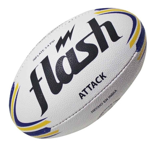 Pelota Rugby Flash Attack Numero 2 Original Guinda Importada