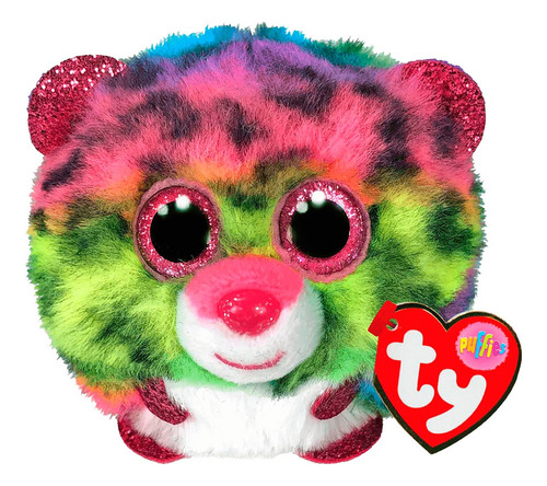 Pelúcia Ty Beanie Balls Puff Brinquedo Coleção Toyng Cor Dot