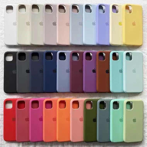 Fundas Siliconas iPhone 11 Al 16 Pro Max