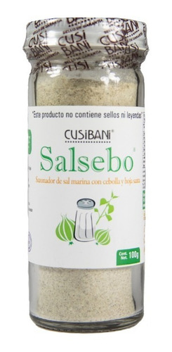 Cusibani Salsebo: Sal Marina Con Cebolla Y Hoja Santa 100g