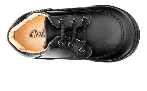 Imagen 3 de 5 de Zapato Escolar De Piel Para Niño Estilo Clásico Coloso