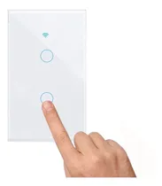 Comprar Interruptor Luz 2 Banda Táctil Tuya Smart Wifi Sin Neutro