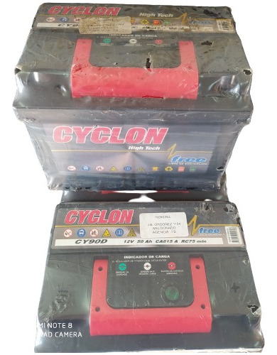 Bateria Ruta Cyclon 12v 90a (15 Meses De Garantia)