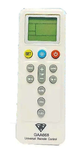 Control Remoto Universal Para Aire Acondicionado 4000 En 1