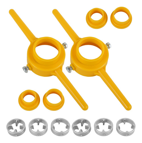 Kit De Herramientas Roscas Pvc 12 Piezas Marca Sin Especific