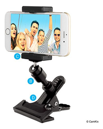 Soporte Universal Para Teléfono/cámara Con Brazo Flexible Y