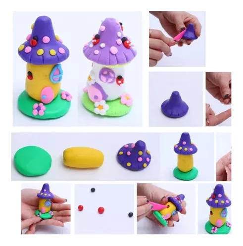 Plasticina Criativa De Massa De Argila Para Crianças, 24 Cor