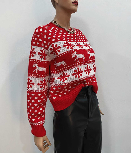 Suéter Navideño De Navidad Ugly Sweater Christmas Tejido 4