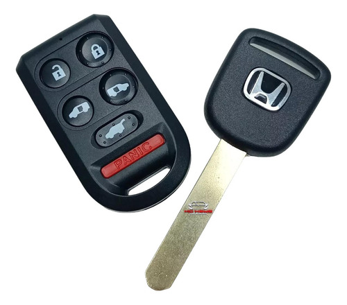 Llave Hueca Carcasa Control Alarma Honda Odyssey 6b