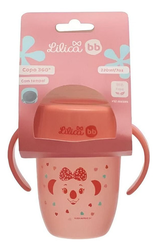 Copo 360 Com Alca Infantil Lilica Ripilica Bb