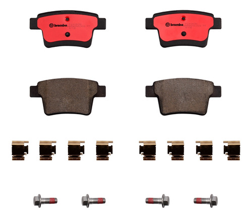 Balatas Traseras / Mercury Montego Luxury 2006-2007 Cerámica
