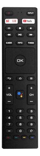 Substitua O Controle Remoto Rm-c3329 Para Jvc Smart 4k Uhd L