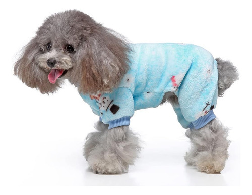 Xiaoyu Ropa De Mascotas De Navidad Patrón De Copo De Nieve
