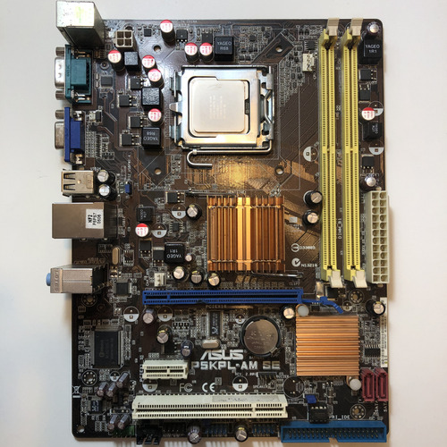 Placa De Repuestos No Anda Asus P5kpl-am Se Negro