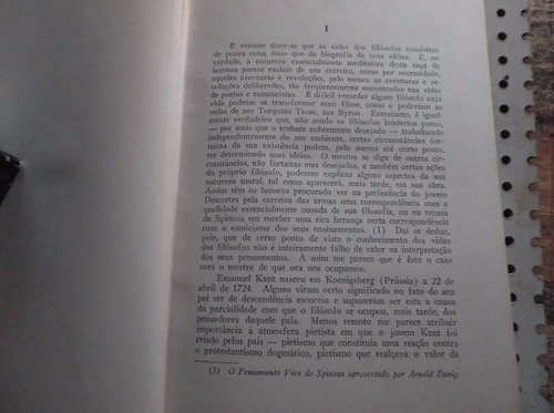 Imagem 4 de 5 de Livro Pensamento Vivo De Kant Ano 1965 N1701