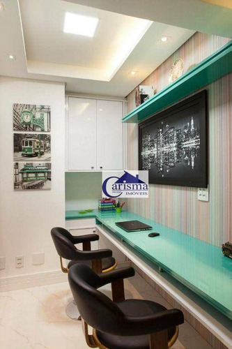 Imagem 12 de 30 de Apartamento Com 3 Suítes À Venda, 192 M² Por R$ 2.226.000 - Vila Boa Vista - Santo André/sp - Ap4308