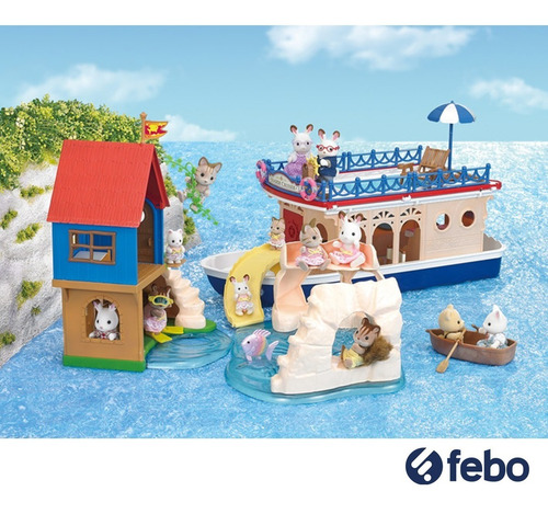 Juguete Sylvanian Families Casa En Isla Secreta Febo
