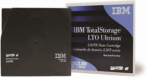 Ibm Lto Ultrium 6 Vi - Cartucho De 2,5 Tb/6,25 Tb