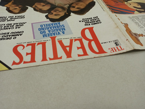 Revista Pôster The Beatles Som Três 7 (Usado)