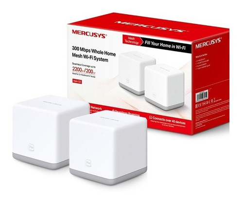 Extensor Wifi Malla Mesh Deco Mercusys Halo S3 2 Unidades