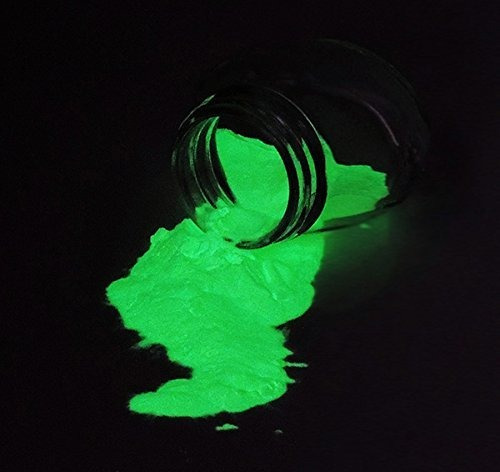 Bright Green Glow-in-the-dark Powder 75 Gram Pigment