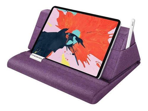 Soporte De Tablet Para Escritorio Moko Tipo Almohada Morado