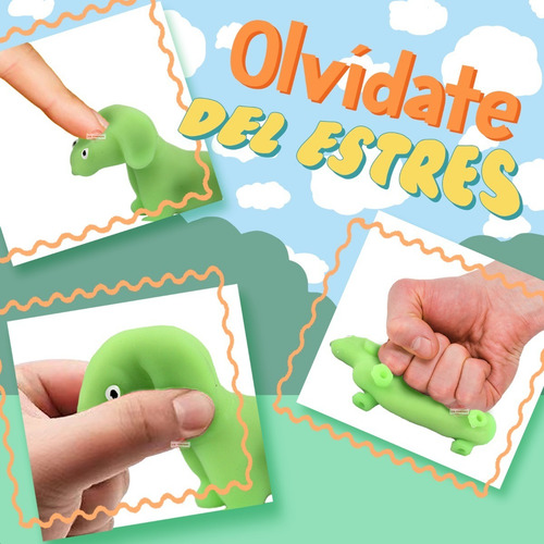 Imagen 4 de 9 de Set 3 Pcs Perrito Squishy Arena Antiestres Moldeable Ptq-011