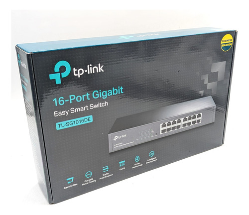 Switch 16 Puertos Gigabit Rj45 Tplink Sg1016de Rackeable