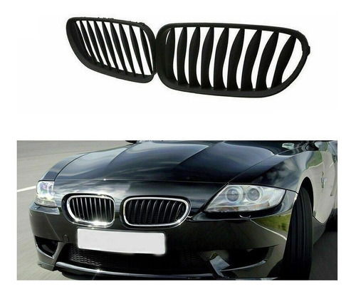 Parrillas Color Negro Bmw Z4 2003 - 2008 Juego / Par Nuevas!