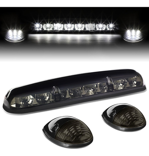 Cbl-csil02-sm-w - 3 Luces Led Para Techo De Cabina Para Chev