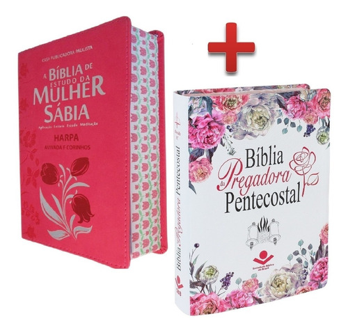 Bíblia Da Mulher Sábia +bíblia Da Pregadora Pentecostal 