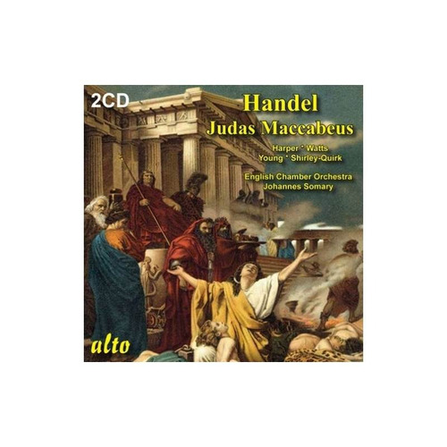 Handel/harper/watts/eco/somary Judas Maccabeus Import Cd X 2