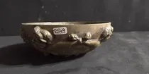Comprar Antiguo Plato Bronce P\u002Faraña T549   Arte Antica Antiguedades