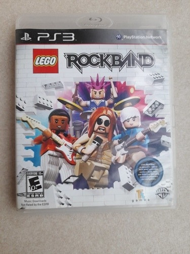 Lego Rock Band Ps3 Mídia Física (Usado)