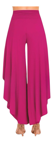 Pantalón Largo De Corte Holgado Tipo Holán Para Mujer