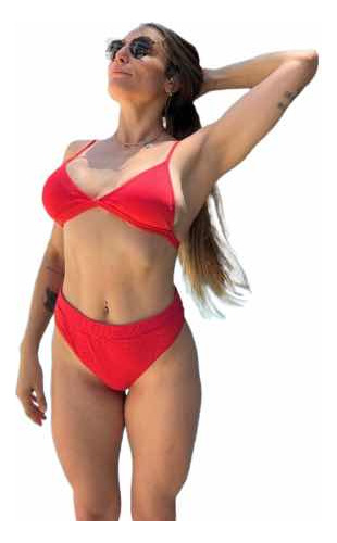 Uniteduy!! Bikini Sofi Tiro Alto Roja! El Verano Llegó!! 