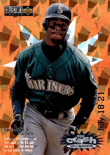 Mlb Ken Griffey Jr Collector`s Choice Crash Game 96 #cg26jul