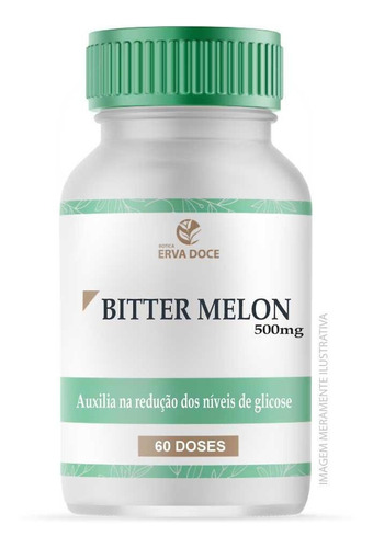 Melão De São Caetano 500mg Bitter Melon 60 Doses