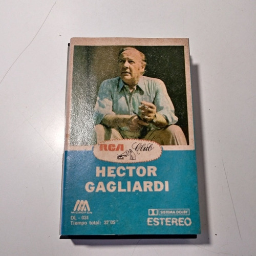 Hector Gagliardi (tango Monólogos) Casete Rca Club Ar Raro