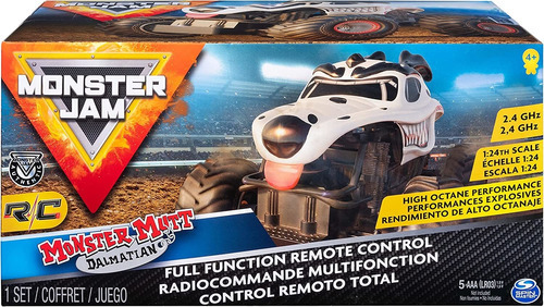 Carro A Control Remoto Monster Jam escala 1:24, Megalodon Azul claro Spin Master 3+ Carro A Control Remoto Monster Jam escala 1:24, Megalodon Azul claro Spin Master 3+ Carro A Control Remoto Monster J