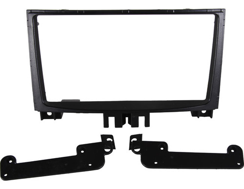 Moldura Painel 9 Polegadas Preto Fosco Sprinter 2006 A 2015 Cor Preta
