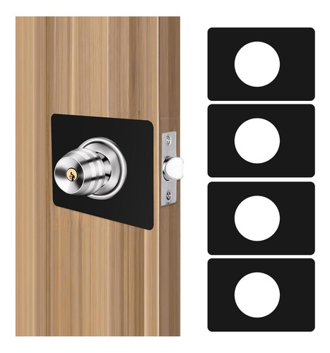 Placas De Refuerzo Para Pomo De Puerta Euphhonycs 4 Pcs