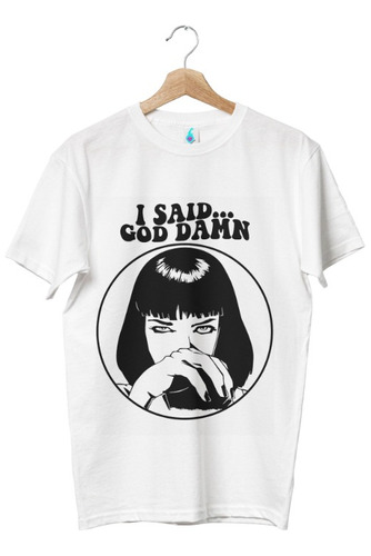 Polera Tiempos Violentos Pulp Fiction Unisex Monstruatazas