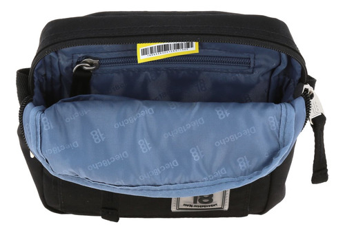 Chenson Crossbody Modelo Zilp Unisex 1866546-3 Color Negro